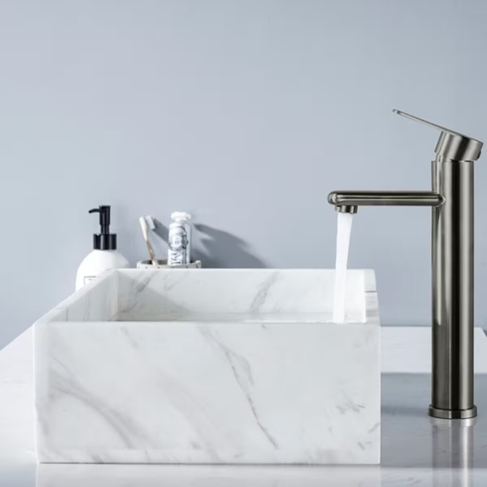 Grifería de lavatorio Monocomando Alto de mesada Celtic Grafito Grifería De Lavatorio Monocomando Alto De Mesada Celtic Grafito