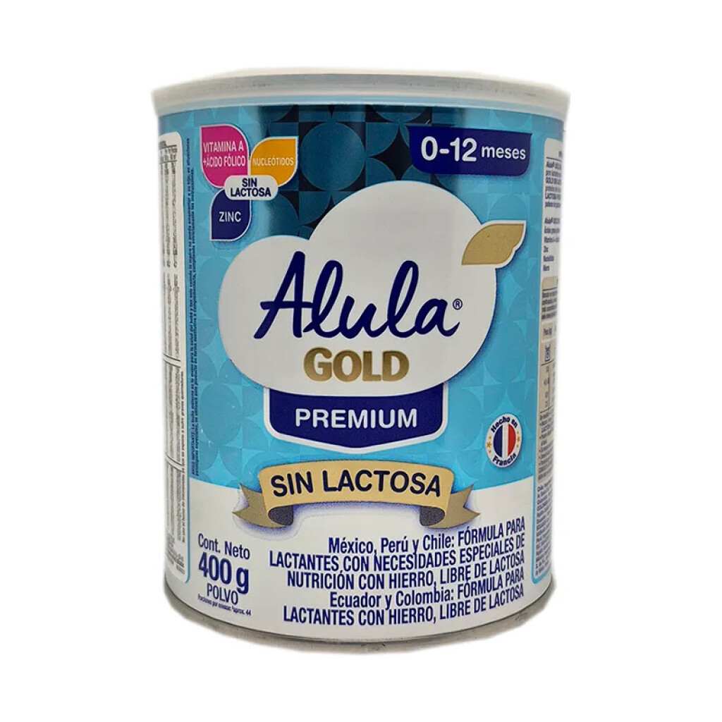 Alula Gold Premium Sin Lactosa - Cont. 400 gr