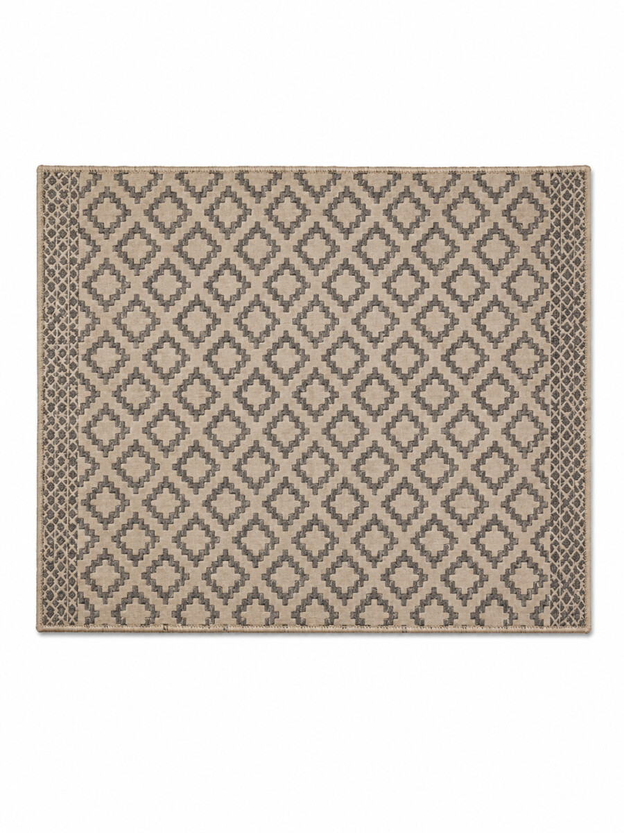 ALFOMBRA MANOR ROMBOS - MARRON 