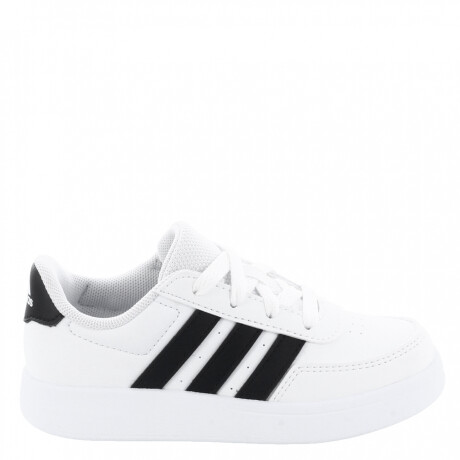 Championes de Niños Adidas Breaknet Lifestyle Court Blanco - Negro