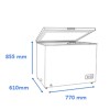 Freezer James Horizontal Frío Húmedo 198 lts FHJ-210 M Inverter Freezer James Horizontal Frío Húmedo 198 lts FHJ-210 M Inverter