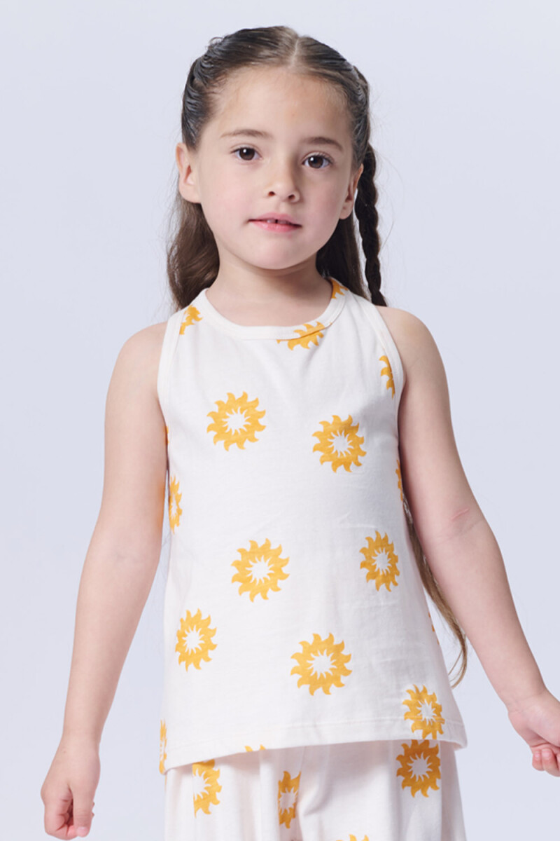 Musculosa nudo espalda Sol Crudo