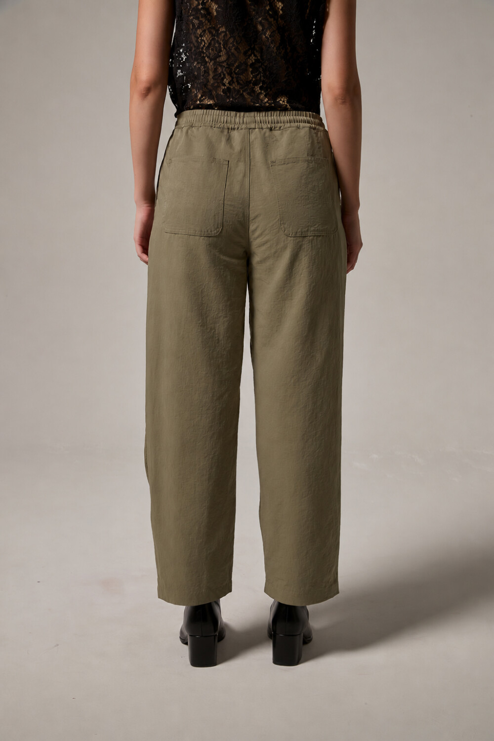 Pantalon Nomae Verde Grisaceo