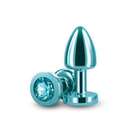 Plug Anal Metal Rear Assets Petite Turquesa