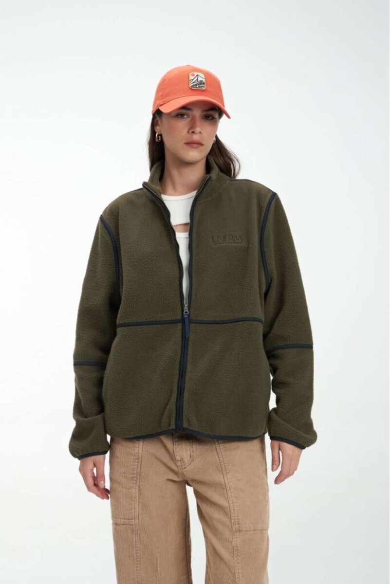 Buzo sherpa Falice - Militar 