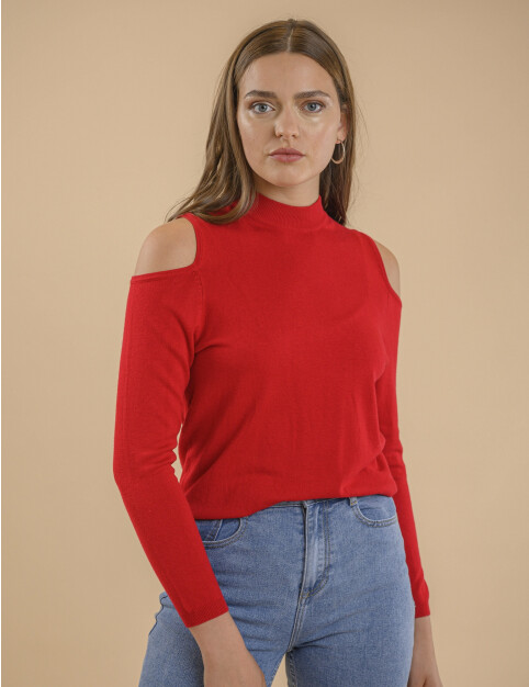 Sweater Shoulders III Rojo