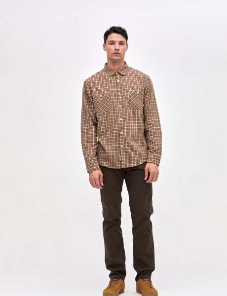 Camisa Roman Camel