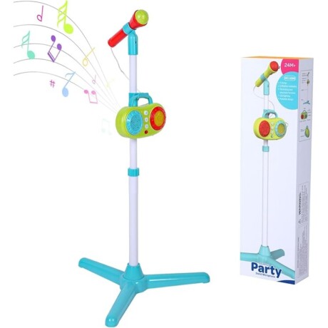 Micrófono Infantil con Soporte y Karaoke 001