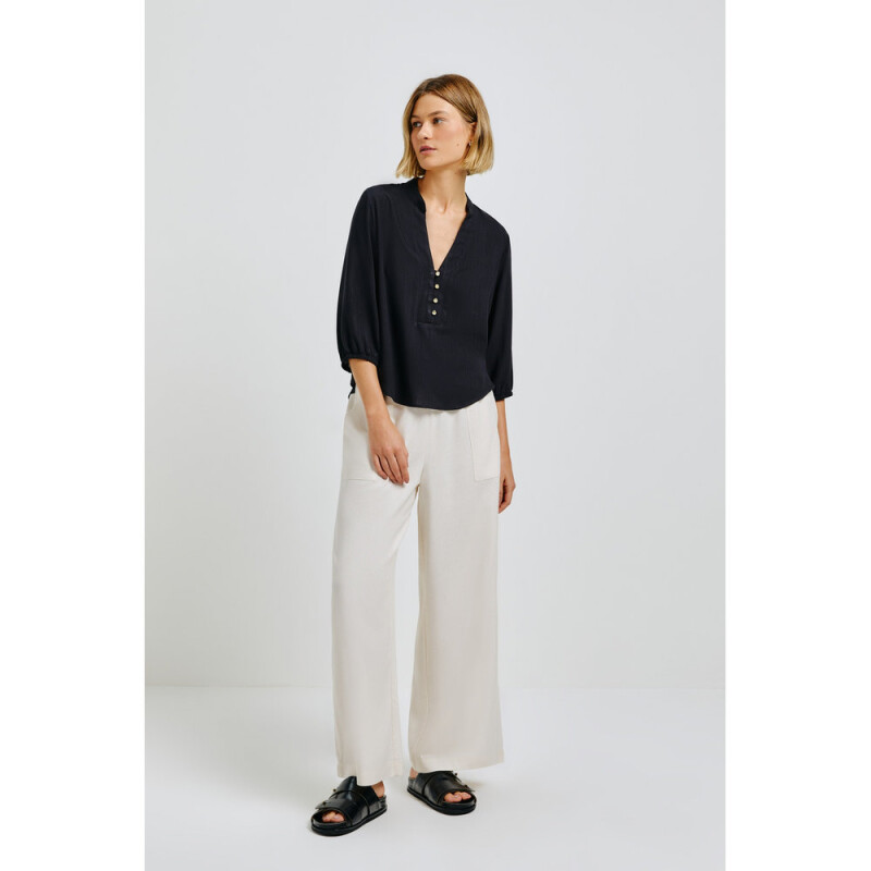 BLUSA FEM PRETO ESCURO