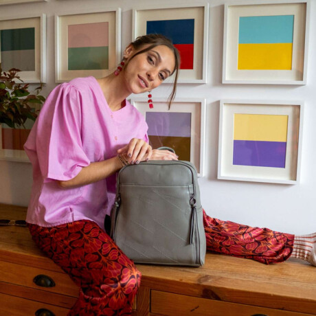 Mochila Curitiba Oliva Claro