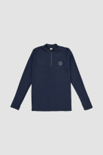 Tshirt zipper Azul