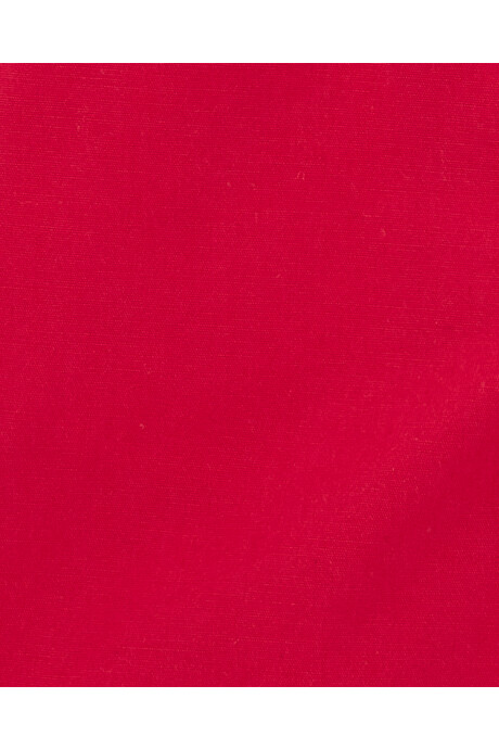 Enterito corto de jean, rojo. Talles 2-5T Sin color