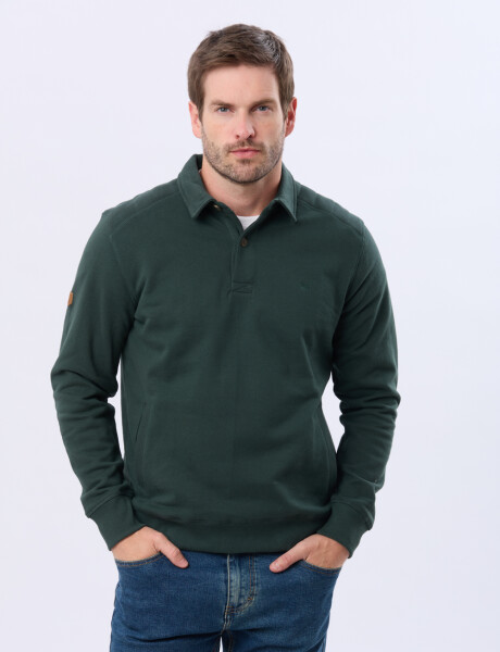 BUZO POLO DE FELPA Verde