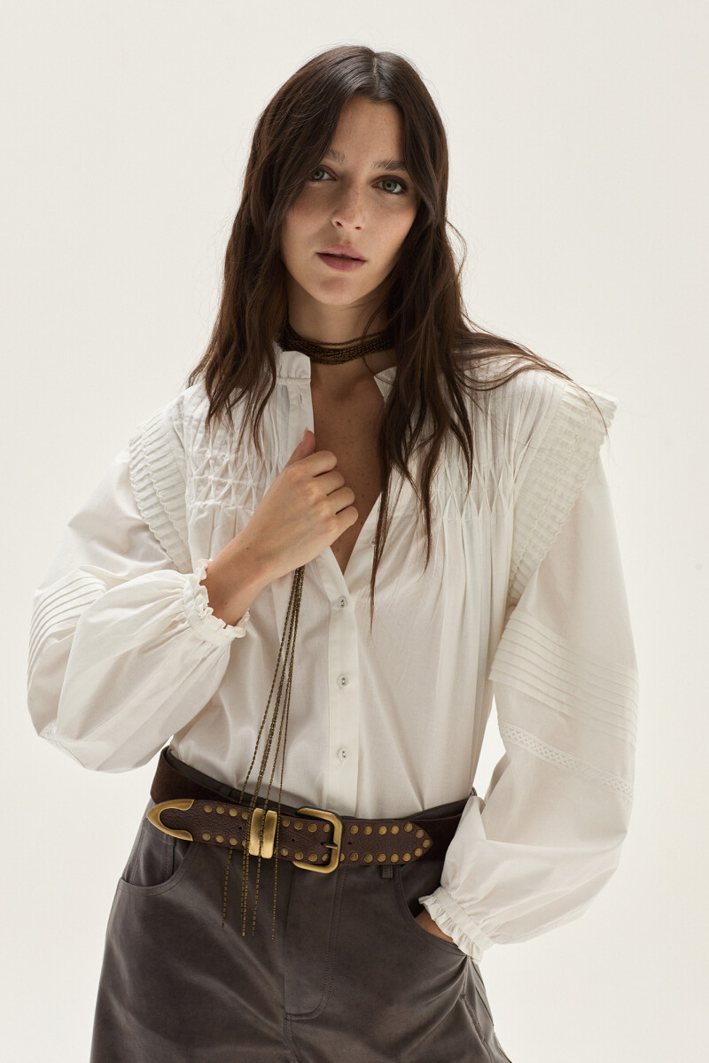 Blusa Madeleine - Blanco 