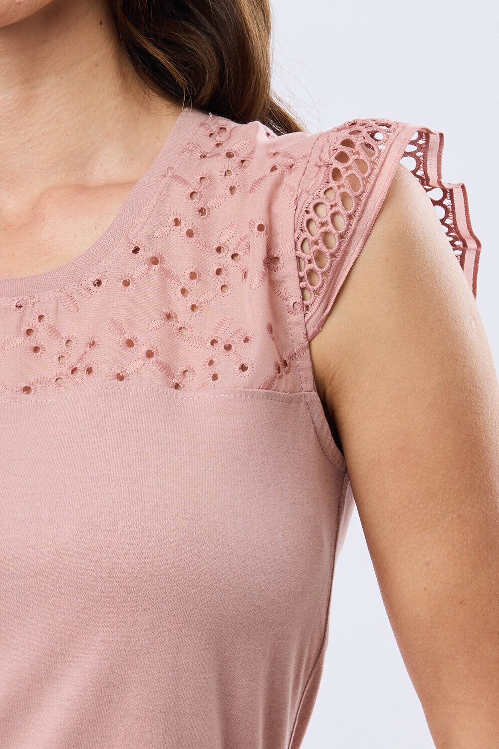 REMERA LISA DE ALGODÓN Rosa