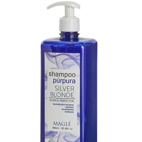 Shampoo matizador Silver Blonde Maglé 960 ml