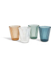 Vaso de plástico GERLEF Ø9xA10cm 4u./pack surt. Vaso de plástico GERLEF Ø9xA10cm 4u./pack surt.
