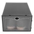 Caja Organizadora Zapatos Zapatera 12 Unidades Caja Apilable Color Variante Negro