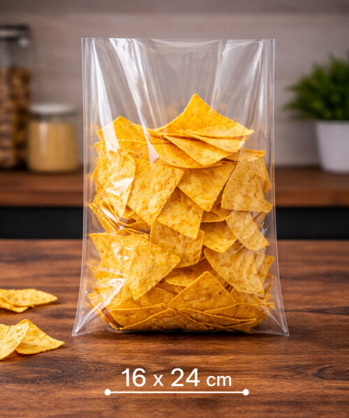 Bolsas polipropileno 16x24 cm - 50 unidades Bolsas polipropileno 16x24 cm - 50 unidades