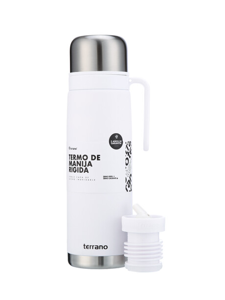 Termo 1Lt. Premium Manija Rigida Blanco