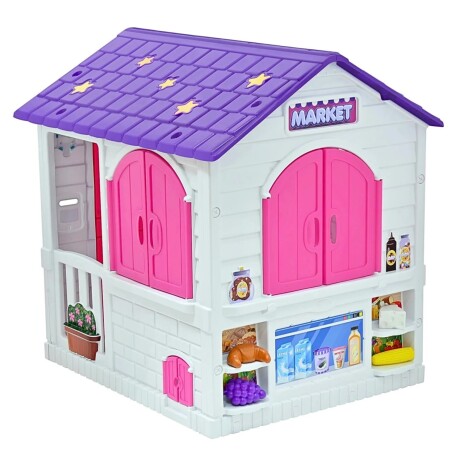 Casa Infantil de Jardin y Mercado Prinsel 4081 2 en 1 001