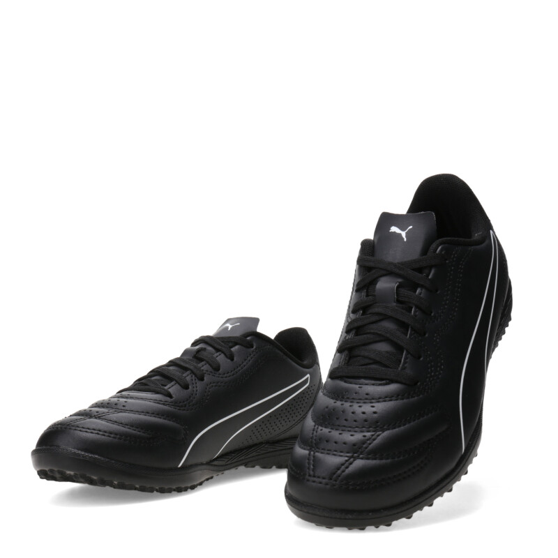 Championes de Niños Puma Futbol Classico Tt Jr Negro - Blanco