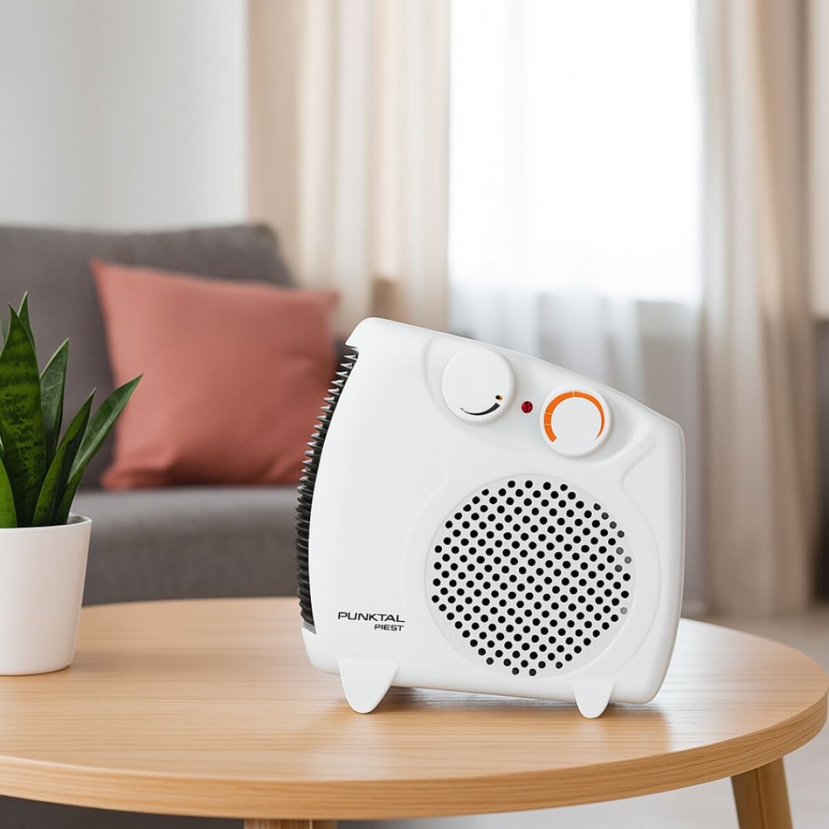 Caloventilador Punktal PK-4780CF - Blanco 