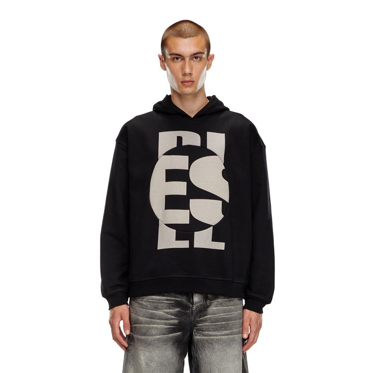 Poleron Diesel S-Boxt-Hood-Circle Hombre 