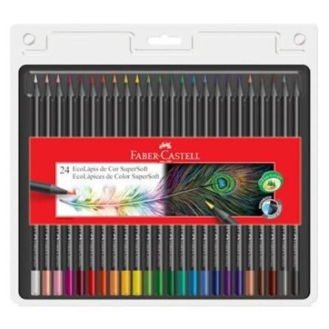 LAPIZ FABER ECO SUPERSOFT X 24 UNIDADES LAPIZ FABER ECO SUPERSOFT X 24 UNIDADES