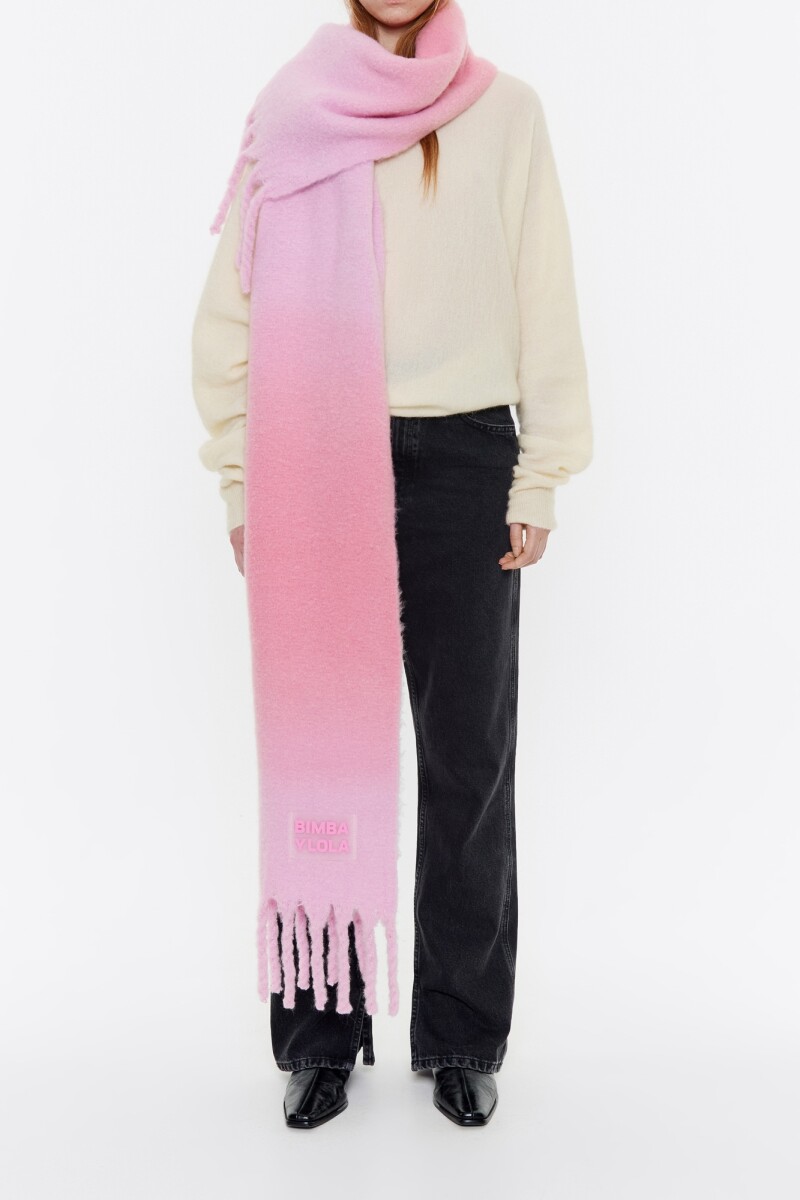 BUFANDA Rosa