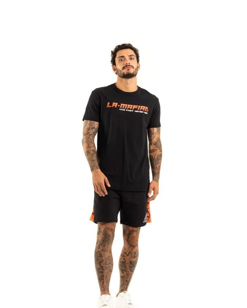 Camiseta Negra Para Hombre U