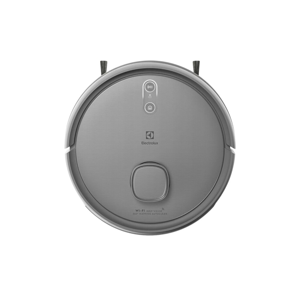 Aspiradora Robot 4 en 1 Wi-Fi Laser + Base Autolimpiante Gris