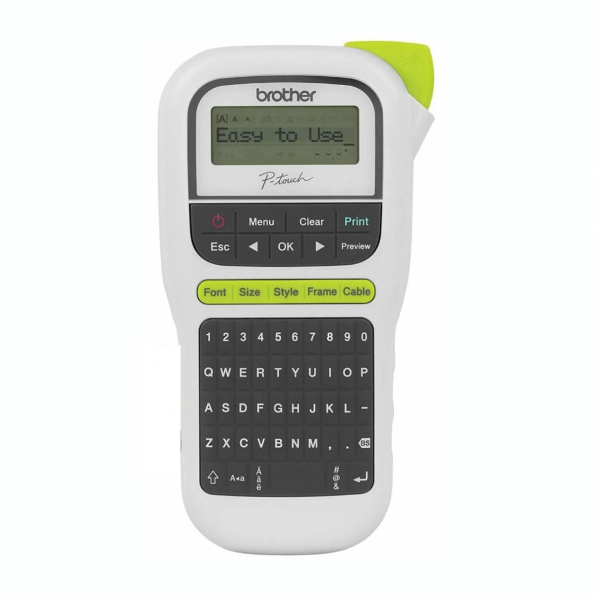 Rotuladora Portátil BROTHER PT-H110 - Blanca 
