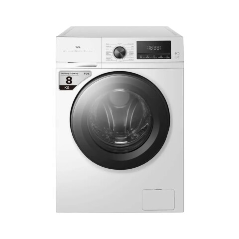Lavarropas TCL EFFIWASH Inverter 8kg Carga Frontal P108FLW Lavarropas Tcl Effiwash Inverter 8kg Carga Frontal P108flw