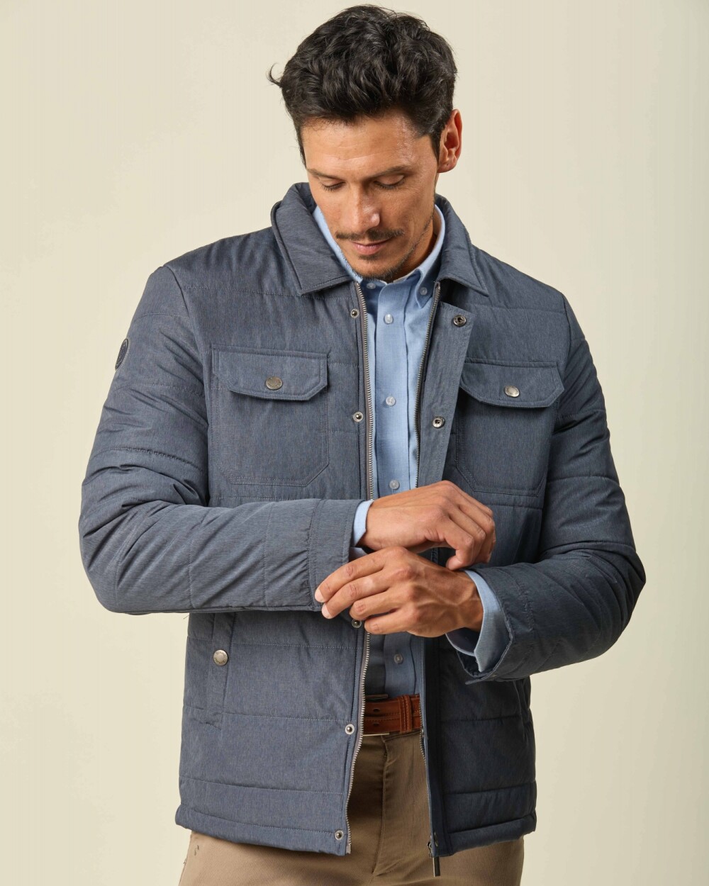 Campera Urban Sport Gris Piedra