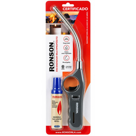 ENCENDEDOR RONSON FLEXIBLE + GAS ENCENDEDOR RONSON FLEXIBLE + GAS