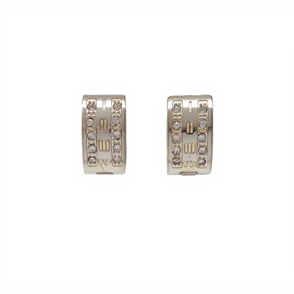 Caravanas Aros con piedra-Plata 925-Piedra Zirconia-CA3013 conpiedra