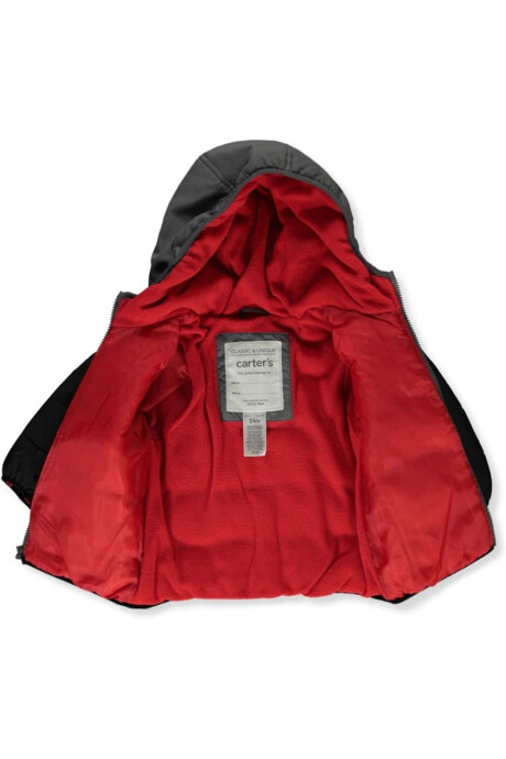 Campera colorblock resistente al agua Sin color