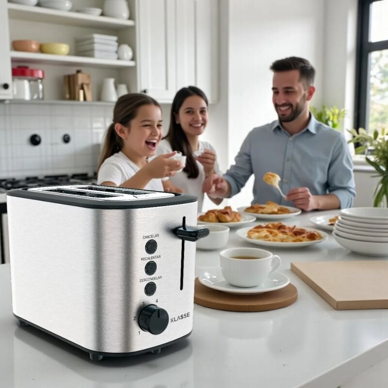 Tostadora Klasse | Acero Inoxidable | 6 niveles de tostado Tostadora Klasse | Acero Inoxidable | 6 niveles de tostado