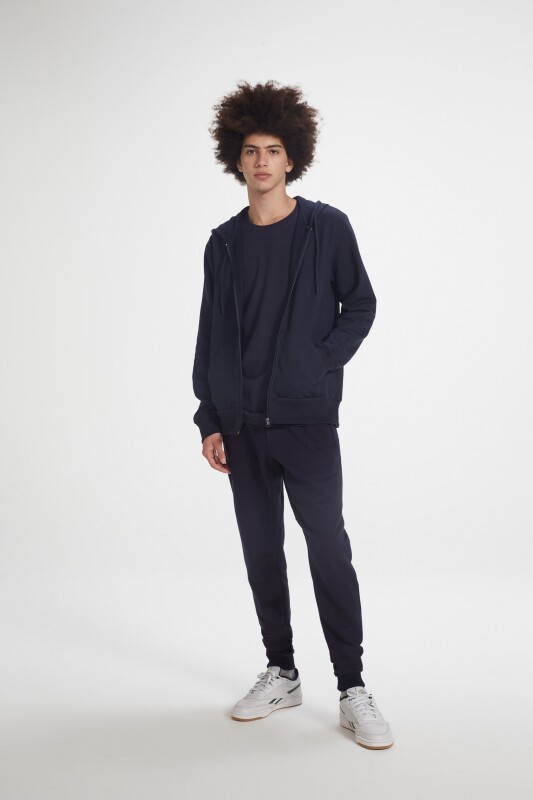 JAQUETA MASC AZUL OSCURO