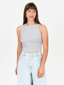 MUSCULOSA TULI GRIS MELANGE C