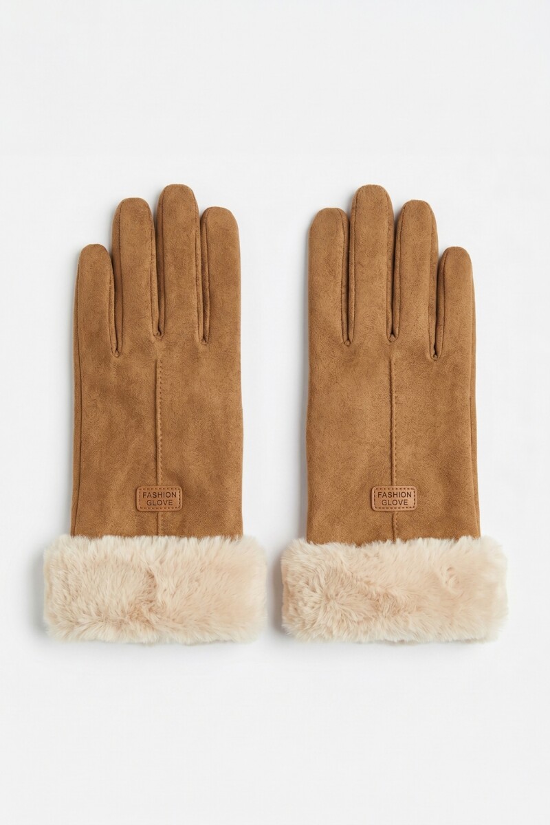 Guante gamuza TOSTADO