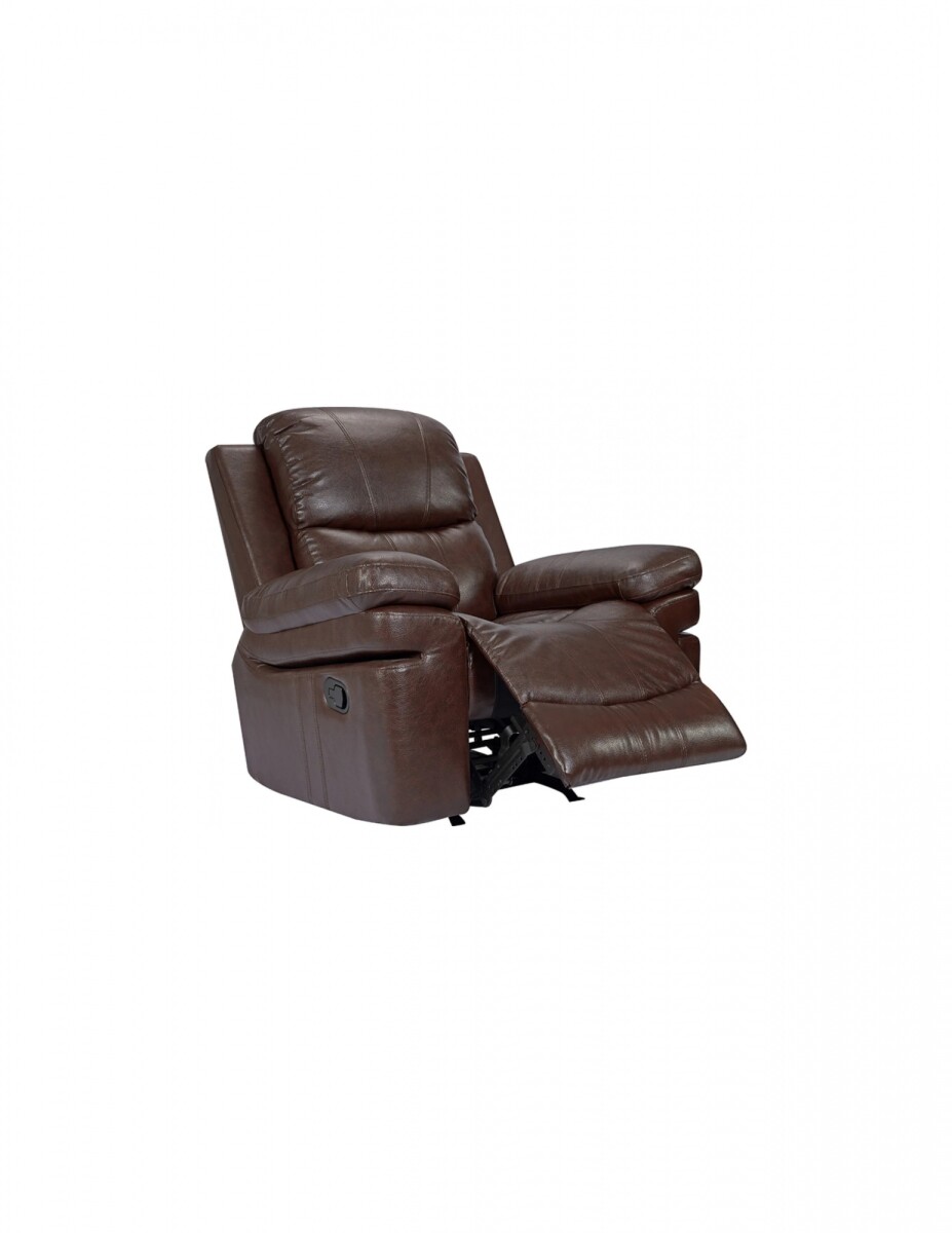 Sofá Recliner 1 Cuerpo Mr2138 Chocolate 