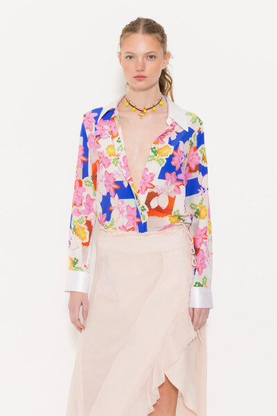 CAMISA PIXEL Multicolor