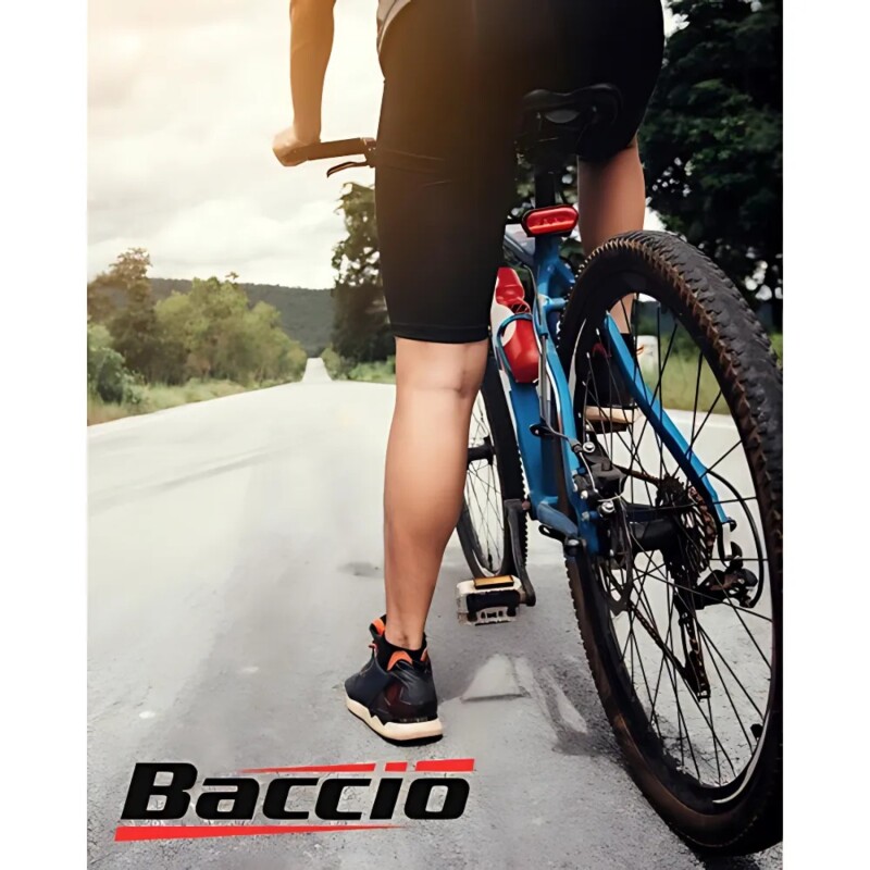 Bicicleta Baccio Mystic rodado 24 Violeta/Verde