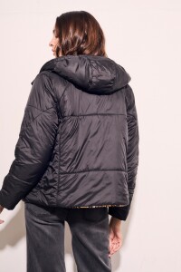 Campera Reversible Negro