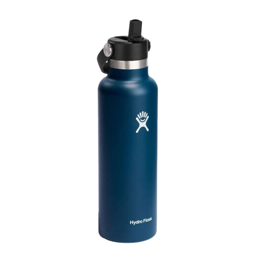 Botella Hydro Flask 21 OZ Standard Flex Straw Cap - Azul Botella Hydro Flask 21 OZ Standard Flex Straw Cap - Azul