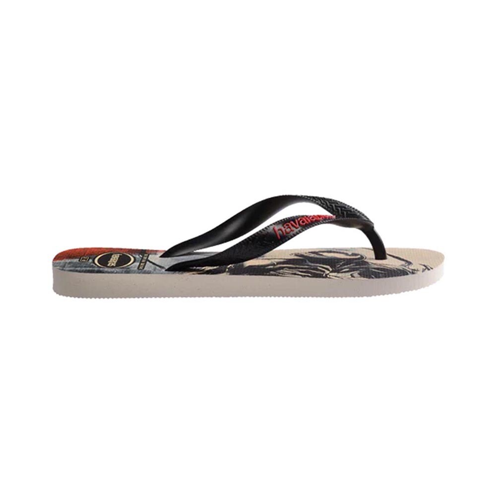 Sandalias Havaianas Top Marvel Classics Hombre Beige/Negro