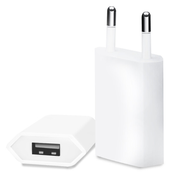 Cargador de Pared 1 Puerto USB de 1 Amp Compatible para Iphone Cargador de Pared 1 Puerto USB de 1 Amp Compatible para Iphone