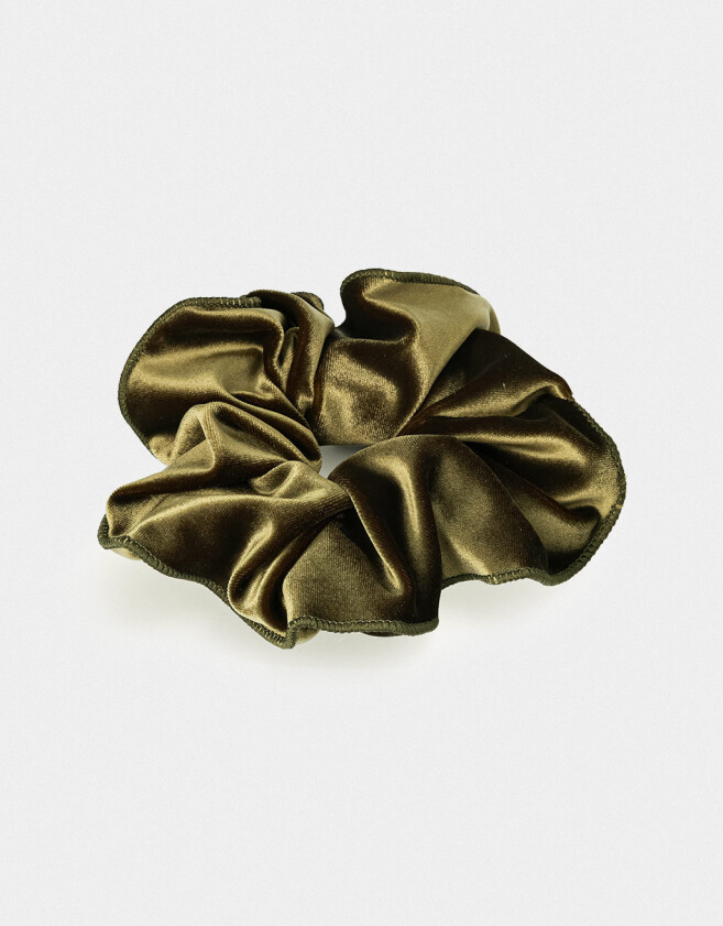 Skunzies De velvet Scrunchie - Verde Claro